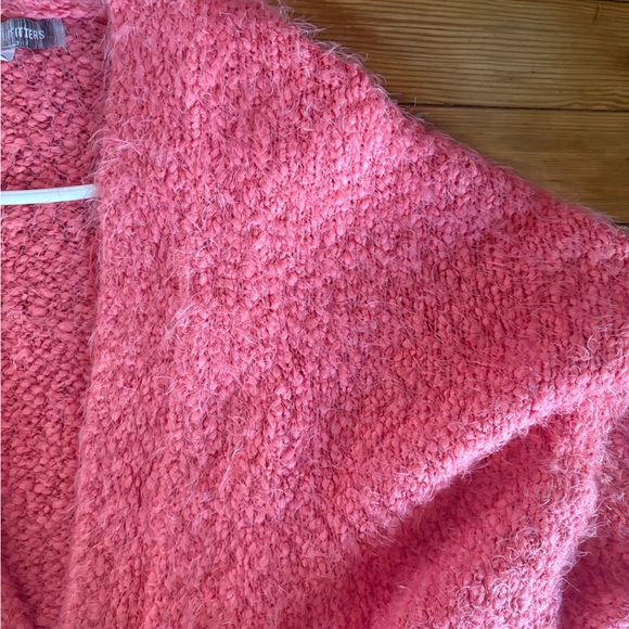 Urban Outfitters Pink Fuzzy Cardigan - Picture 2 of 3